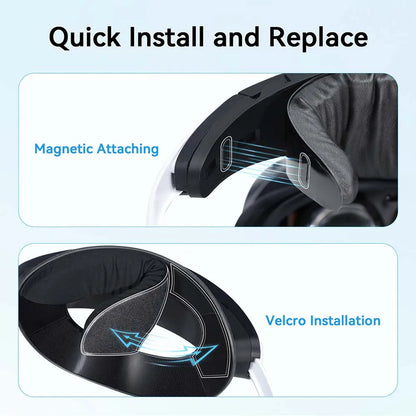 AMVR Comfort Kit for PS VR2 – Forehead Support Pad &amp; Back Cushion Set