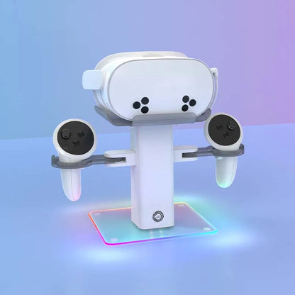 VR Headset Stand &amp; Controller Display Holder for Meta Quest 3/3S