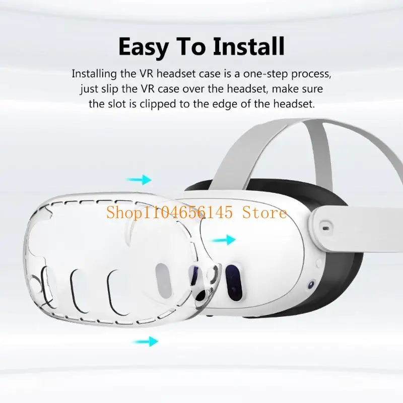VR Headset Comfort Cover for Meta Quest 3 – Improved Gaming Experience