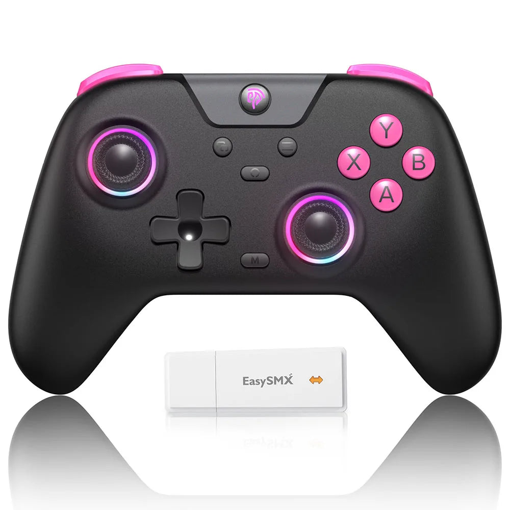 EasySMX X05 wireless gamepad RGB hall effect multi-platform