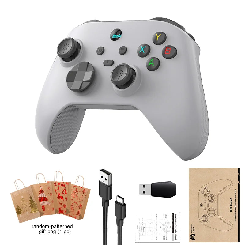Wireless Bluetooth Gamepad Android iOS PC TV Box Controller