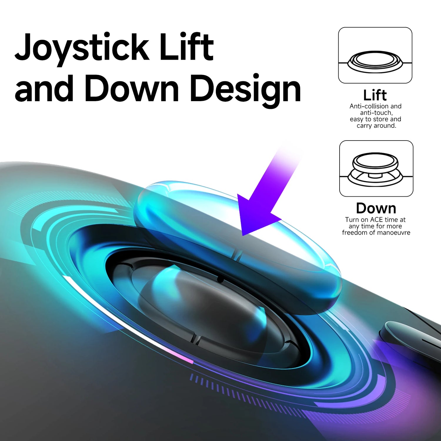 AceGamer wireless pocket controller – Compact Gaming for Switch &amp; PC