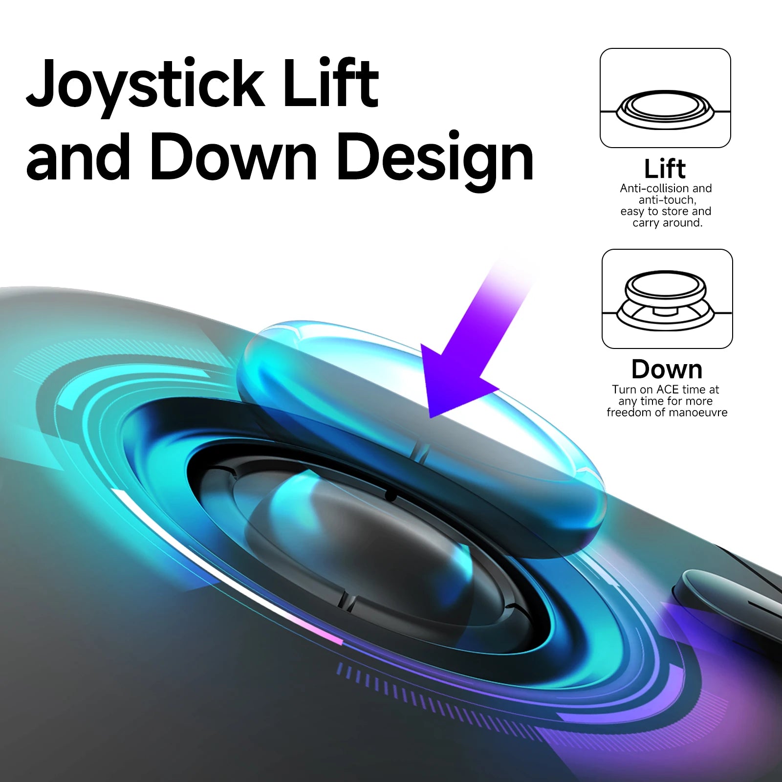 AceGamer wireless pocket controller – Compact Gaming for Switch &amp; PC