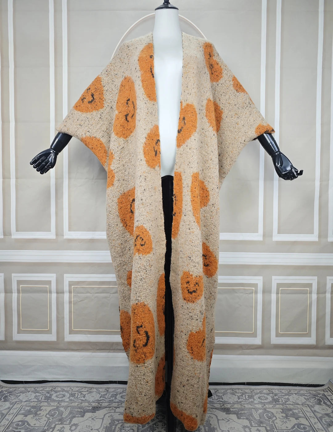 Luxury Fur Gradient Coat Poncho – Women&