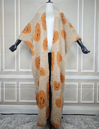 Luxury Fur Gradient Coat Poncho – Women&