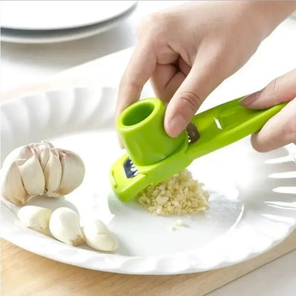 Mini Garlic Grinder &amp; Press – Kitchen Cooking Accessory