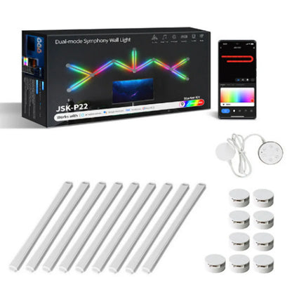 DIY Splicing RGB Smart Wall Light – Voice &amp; App Control