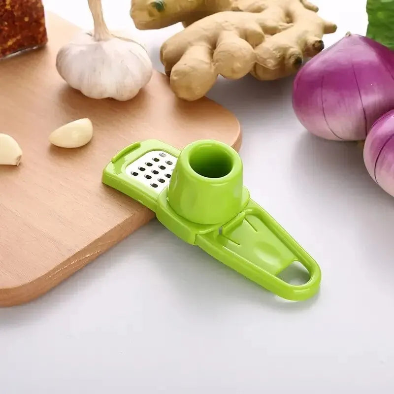 Mini Garlic Grinder &amp; Press – Kitchen Cooking Accessory