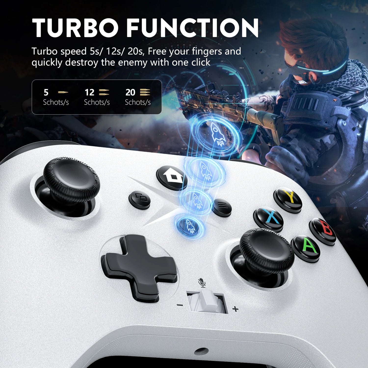 Wireless xbox controller 2.4G for Xbox One Series S X PC