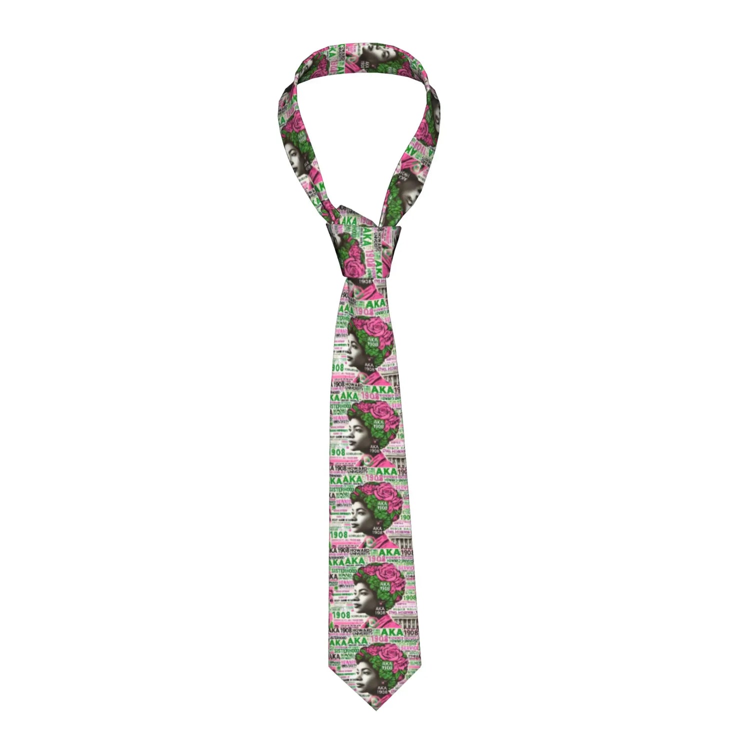 AKA Sorority Necktie – Customized Men&