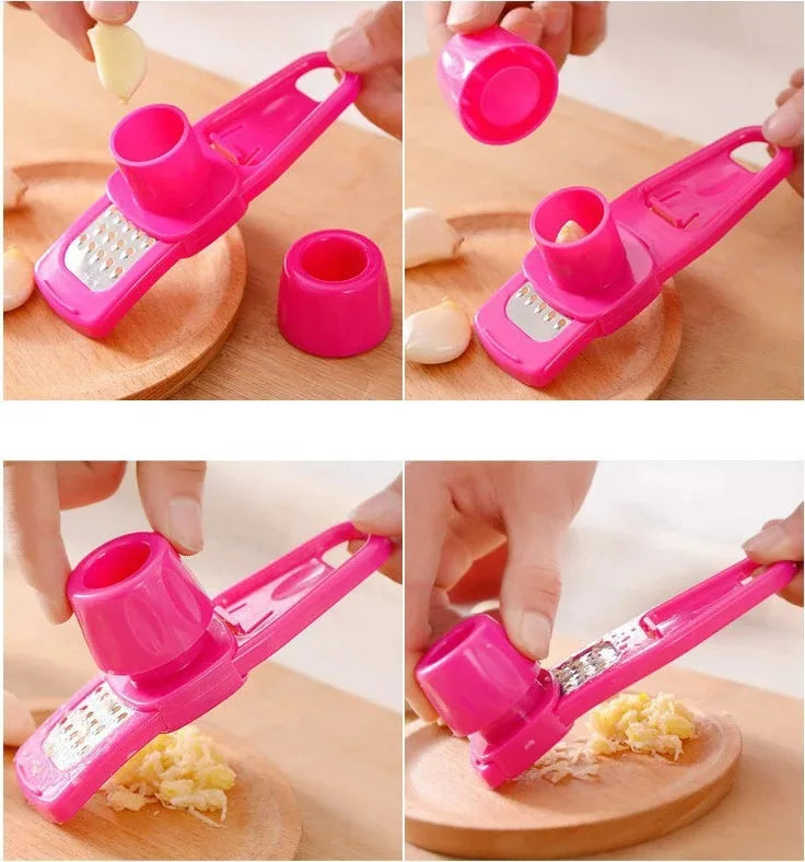 Manual Mini Garlic Grinder – Creative Garlic Press Tool