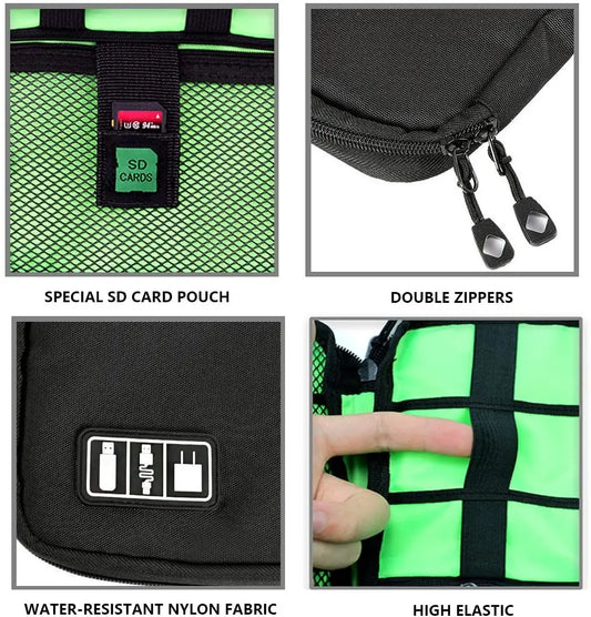 Cable Organizer Storage Bag – Travel Electronics Accessories