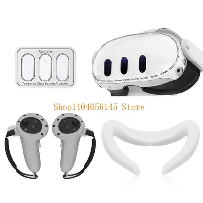 VR Headset Comfort Cover for Meta Quest 3 – Improved Gaming Experience