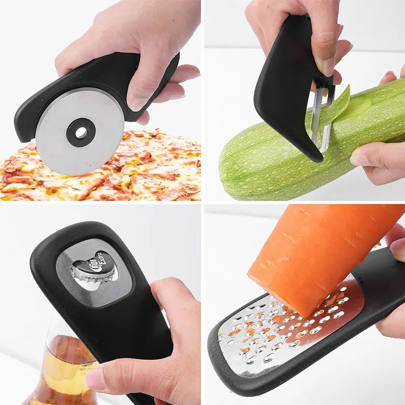 6-Piece Space-Saving Kitchen Gadgets Set – Cooking Tools