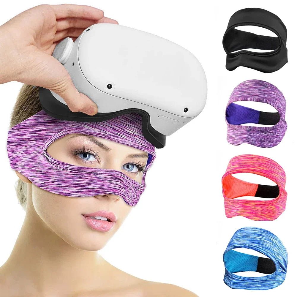 Breathable VR Eye Mask Cover &amp; Sweat Pad for Meta Quest 2/3 &amp; Oculus Quest