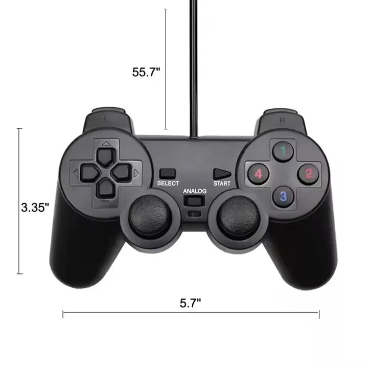 USB wired gamepad controller for PC laptop Windows compatible