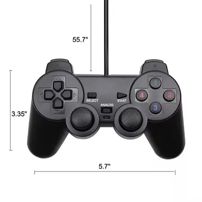 USB wired gamepad controller for PC laptop Windows compatible