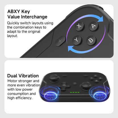 AceGamer wireless pocket controller – Compact Gaming for Switch &amp; PC