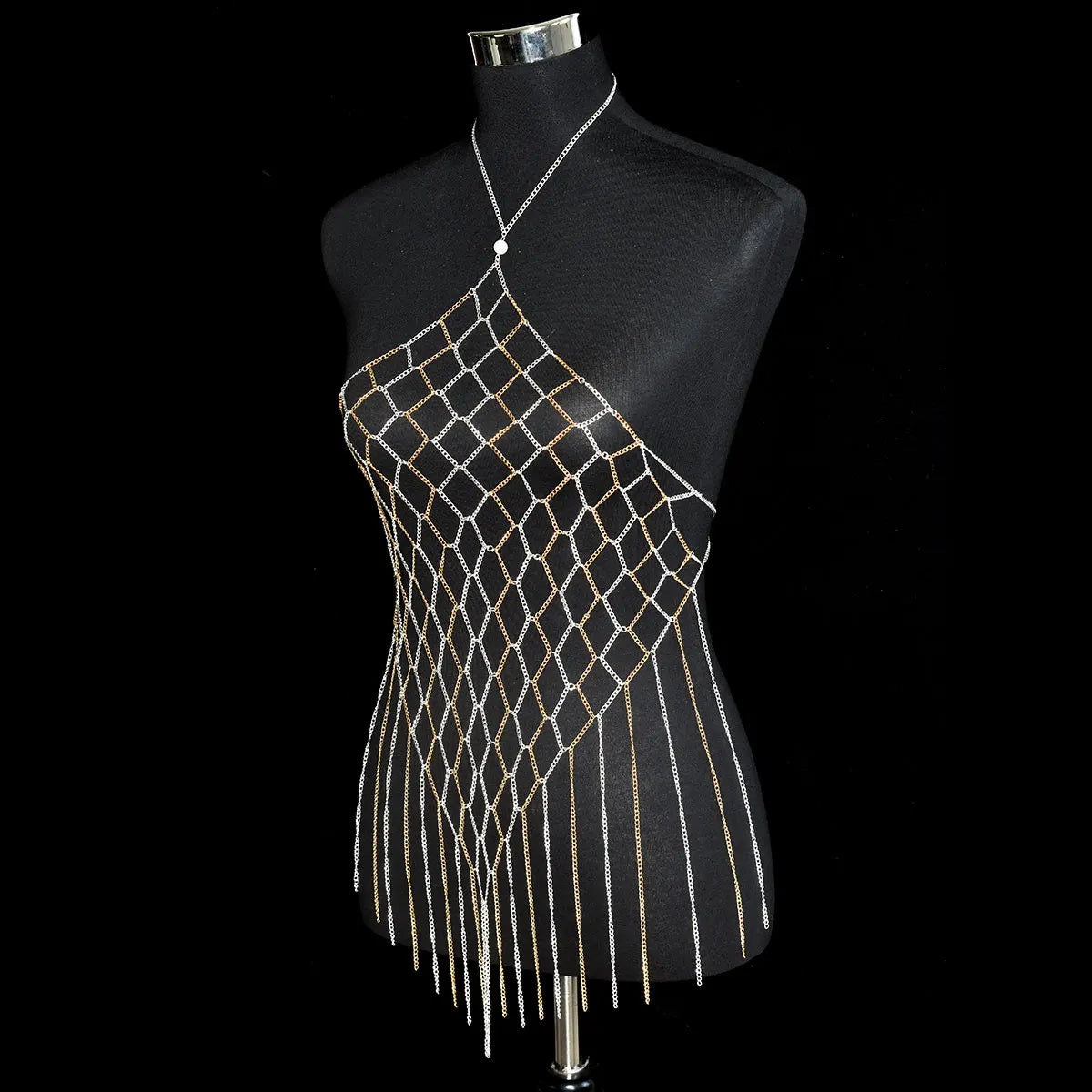Fringed Punk Bra Dress – Women&