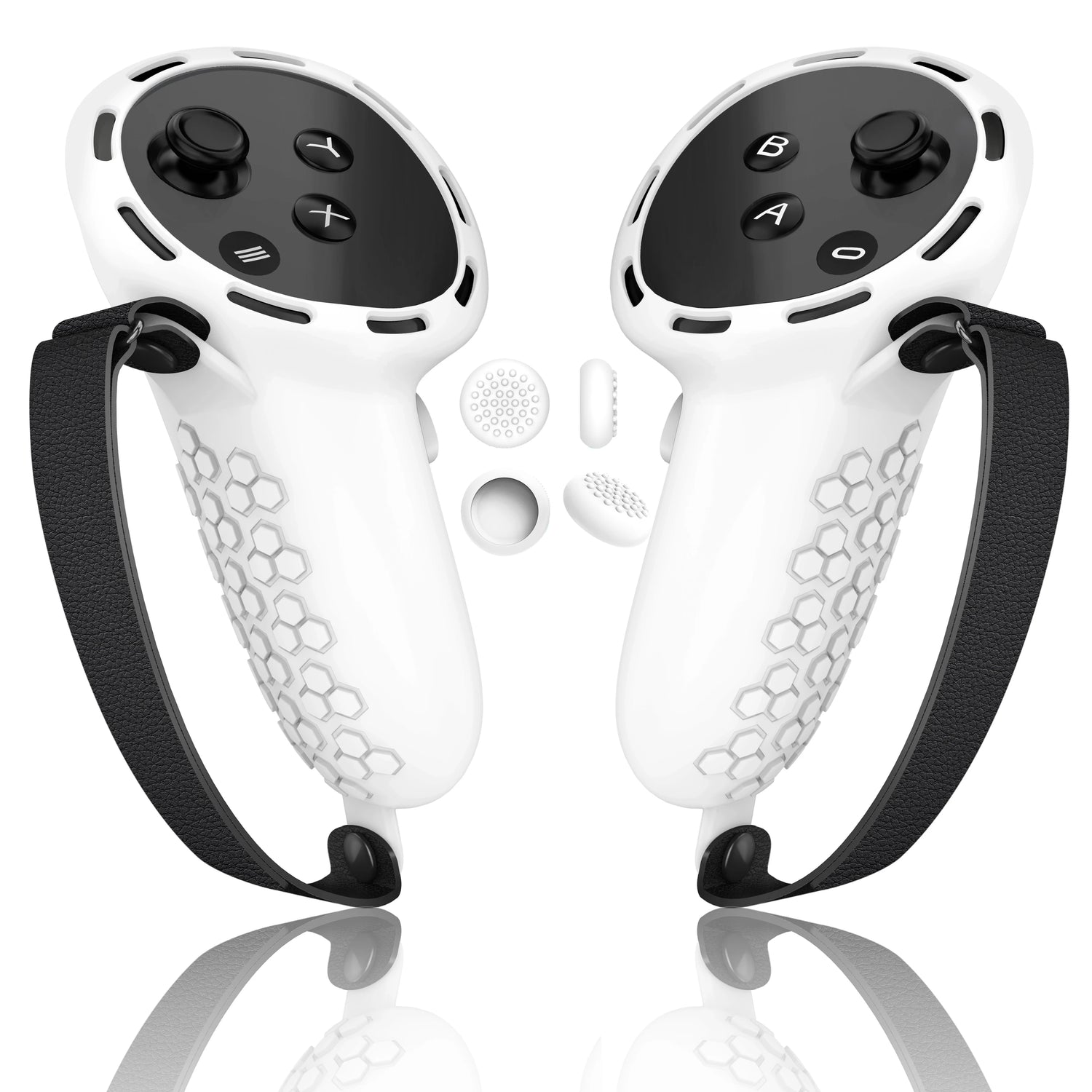 Silicone VR Controller Cover &amp; Knuckle Grip for Oculus Quest 2/3
