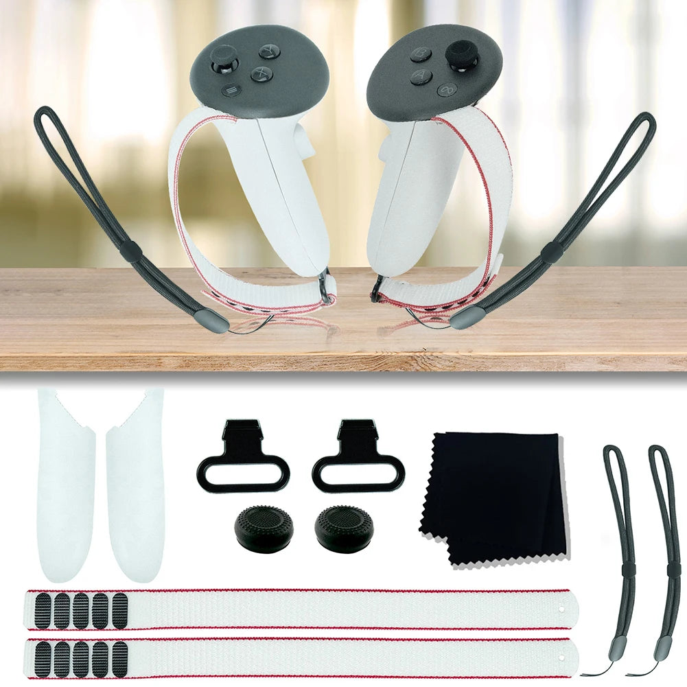 VR Controller Grips &amp; Accessories Kit for Meta Quest 3