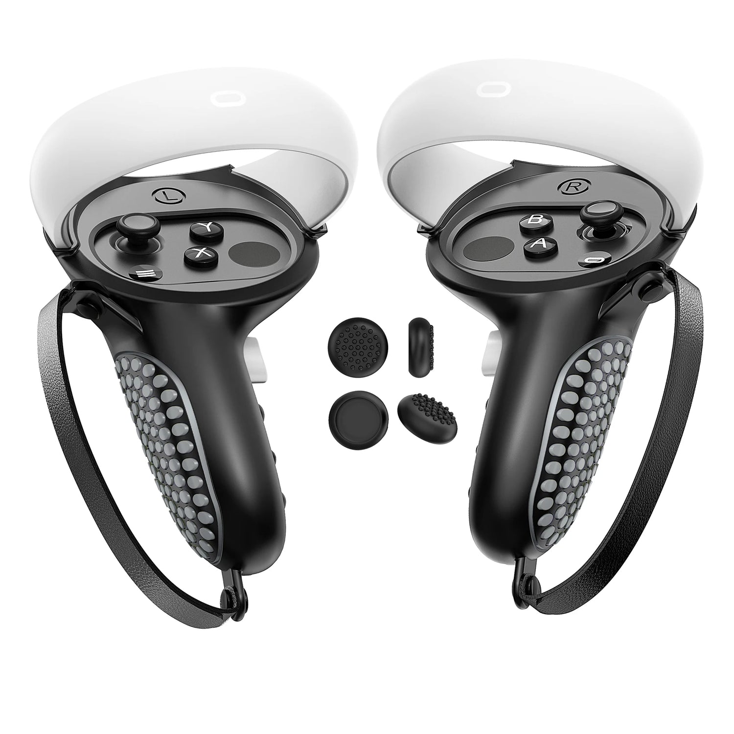Silicone VR Controller Cover &amp; Knuckle Grip for Oculus Quest 2/3