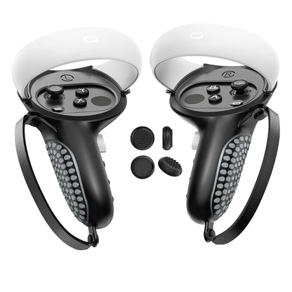 Silicone VR Controller Cover &amp; Knuckle Grip for Oculus Quest 2/3
