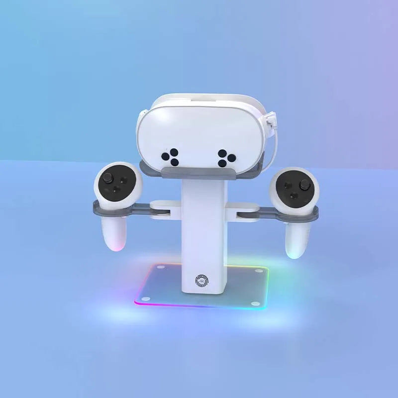 VR Headset Stand &amp; Controller Display Holder for Meta Quest 3/3S