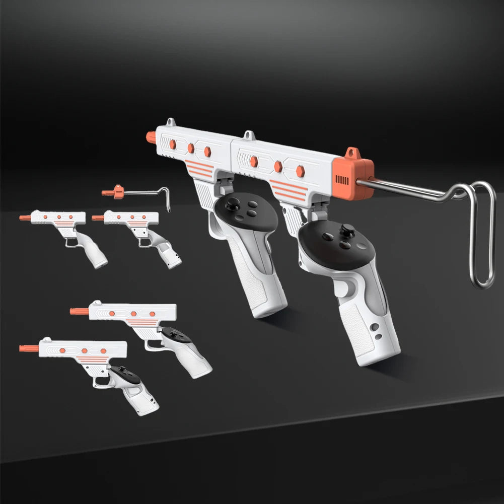 VR Rifle Adapter &amp; Controller Stock for Meta Quest – Shooting Games