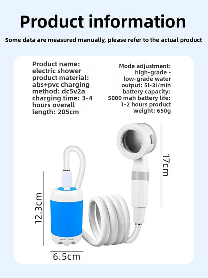 Outdoor Portable Shower Gadget – Camping &amp; Dormitory Use