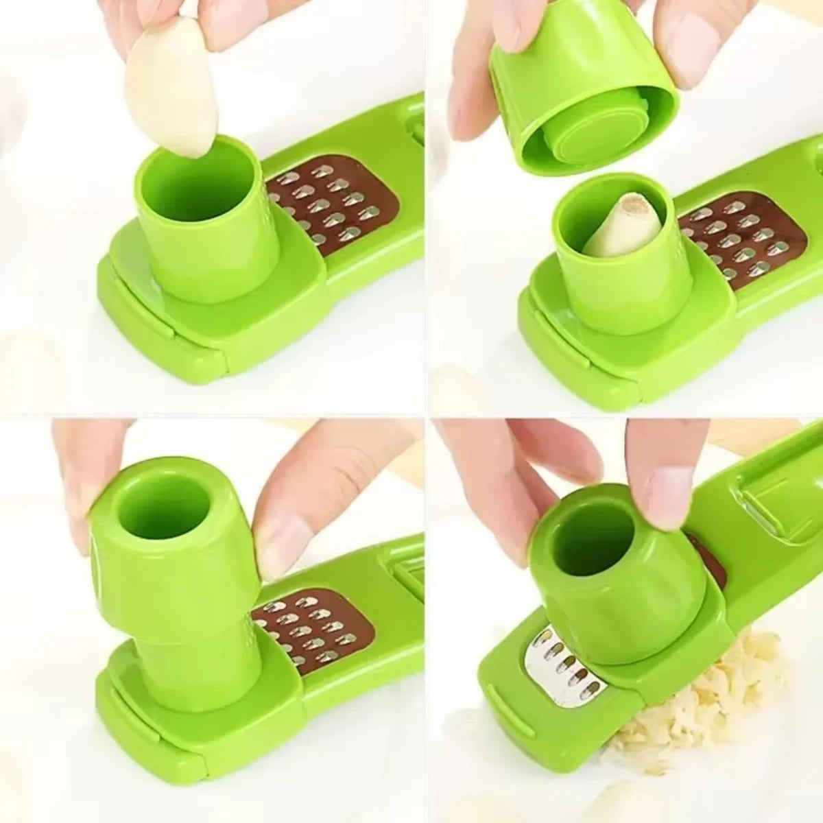 Mini Garlic Press &amp; Grinder – Creative Kitchen Tool