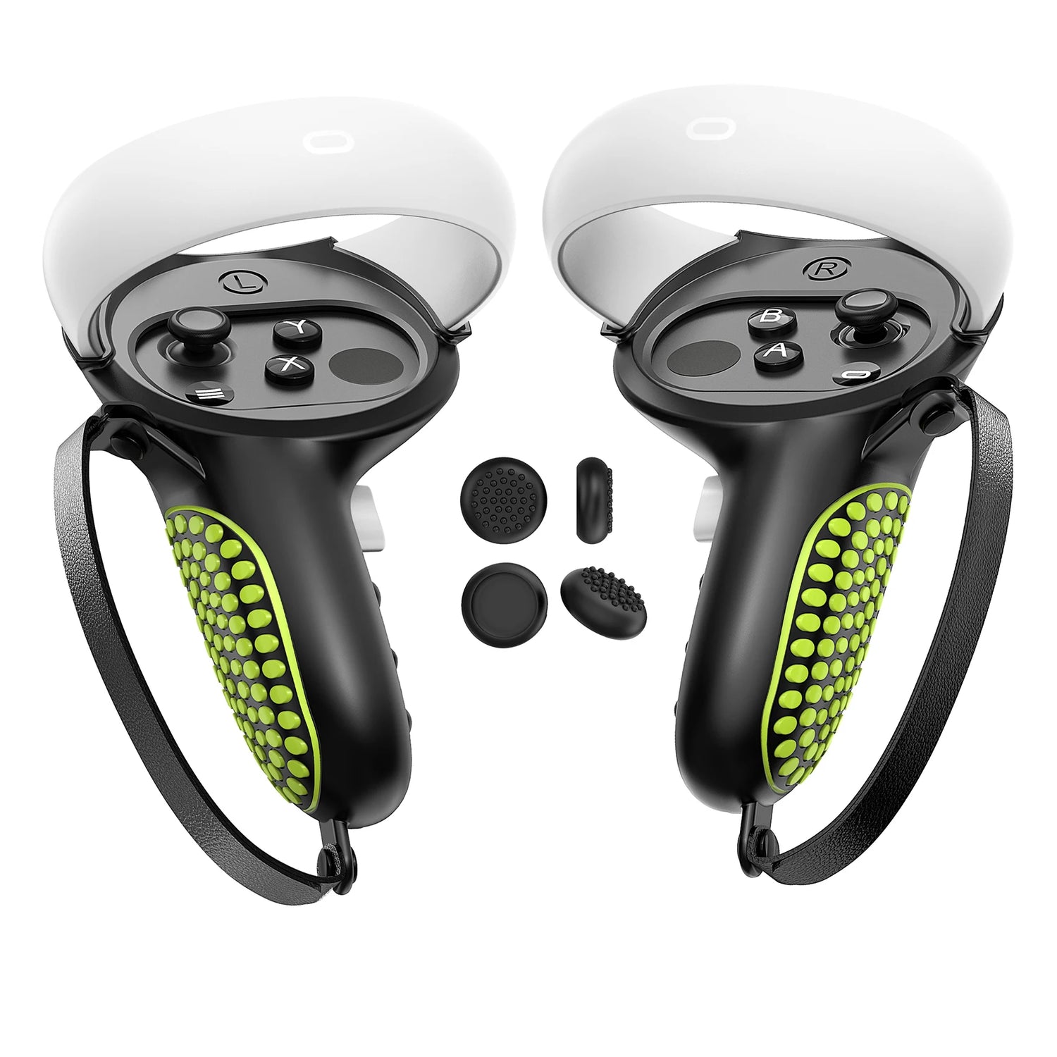 Silicone VR Controller Cover &amp; Knuckle Grip for Oculus Quest 2/3