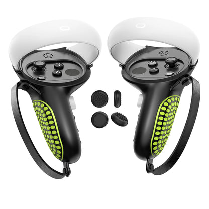 Silicone VR Controller Cover &amp; Knuckle Grip for Oculus Quest 2/3