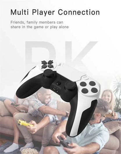 GAMINJA P48 Wireless Gamepad for PS4 PS3 &amp; PC – Six-Axis