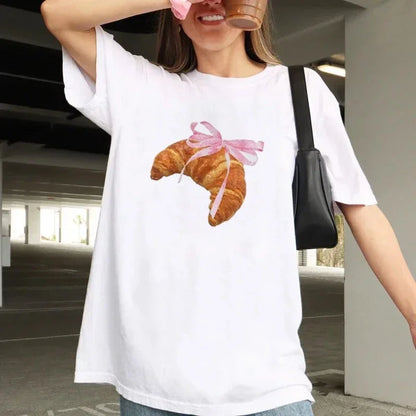 Y2K Pink Printed Women&