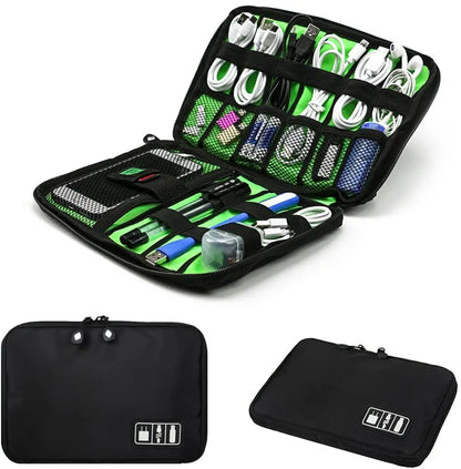 Cable Organizer Storage Bag – Travel Electronics Accessories