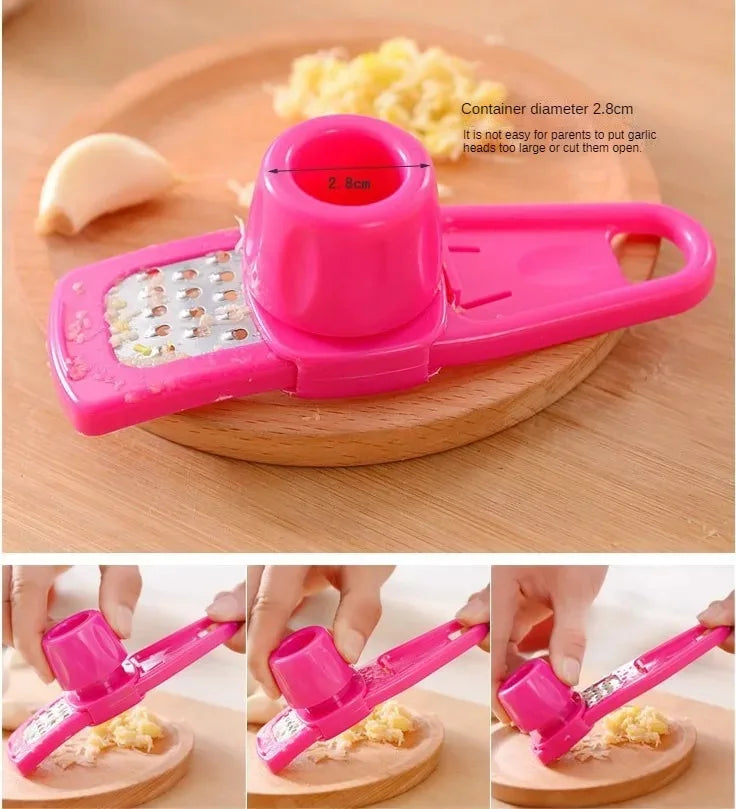 Manual Mini Garlic Grinder – Creative Garlic Press Tool