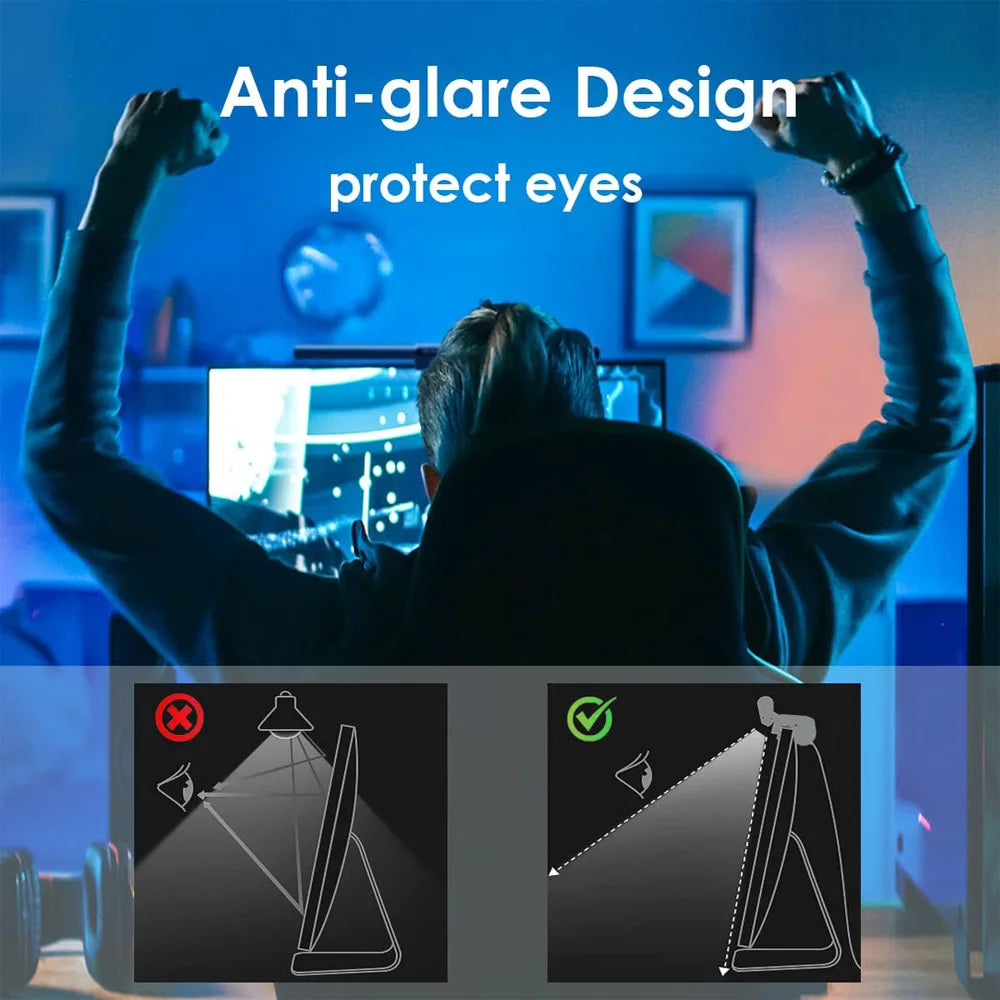 RGB LED Monitor Light Bar – 44cm Screen Hanging Lamp