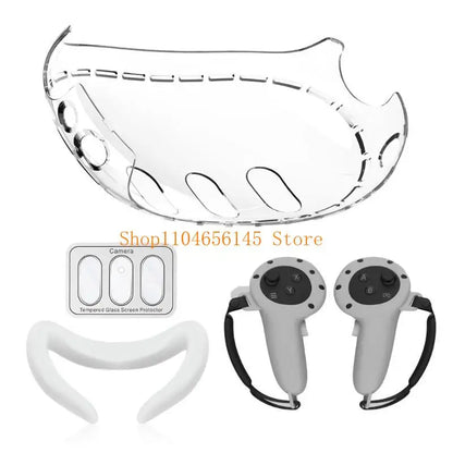 VR Headset Comfort Cover for Meta Quest 3 – Improved Gaming Experience