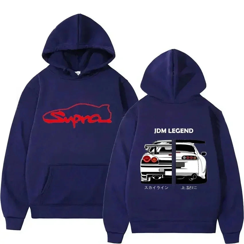 F40 Car Pattern Unisex Sweater – Warm Fall & Winter Top