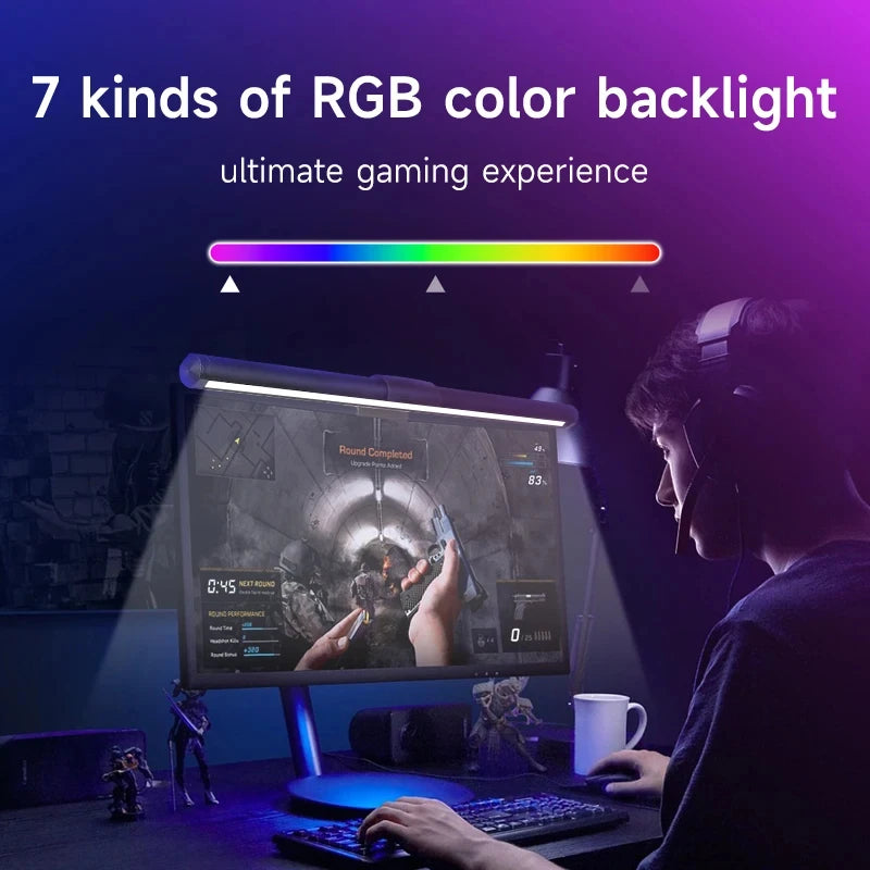 RGB LED Monitor Light Bar – 44cm Screen Hanging Lamp