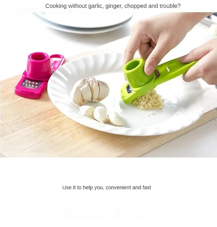 Manual Mini Garlic Grinder – Creative Garlic Press Tool