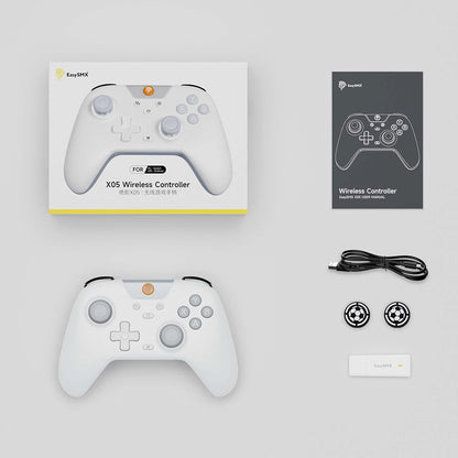 EasySMX X05 wireless gamepad RGB hall effect multi-platform
