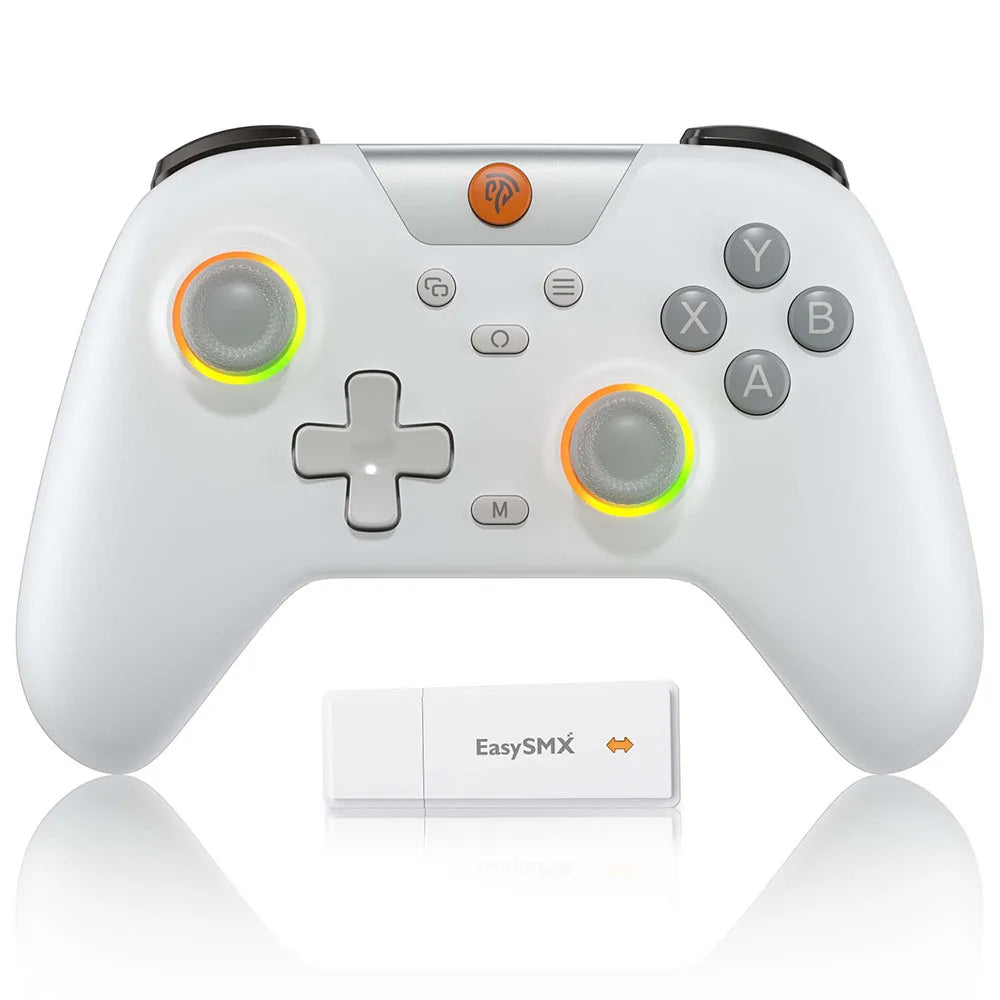 EasySMX X05 wireless gamepad RGB hall effect multi-platform