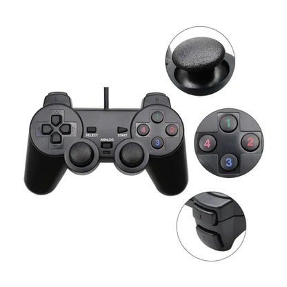 USB wired gamepad controller for PC laptop Windows compatible