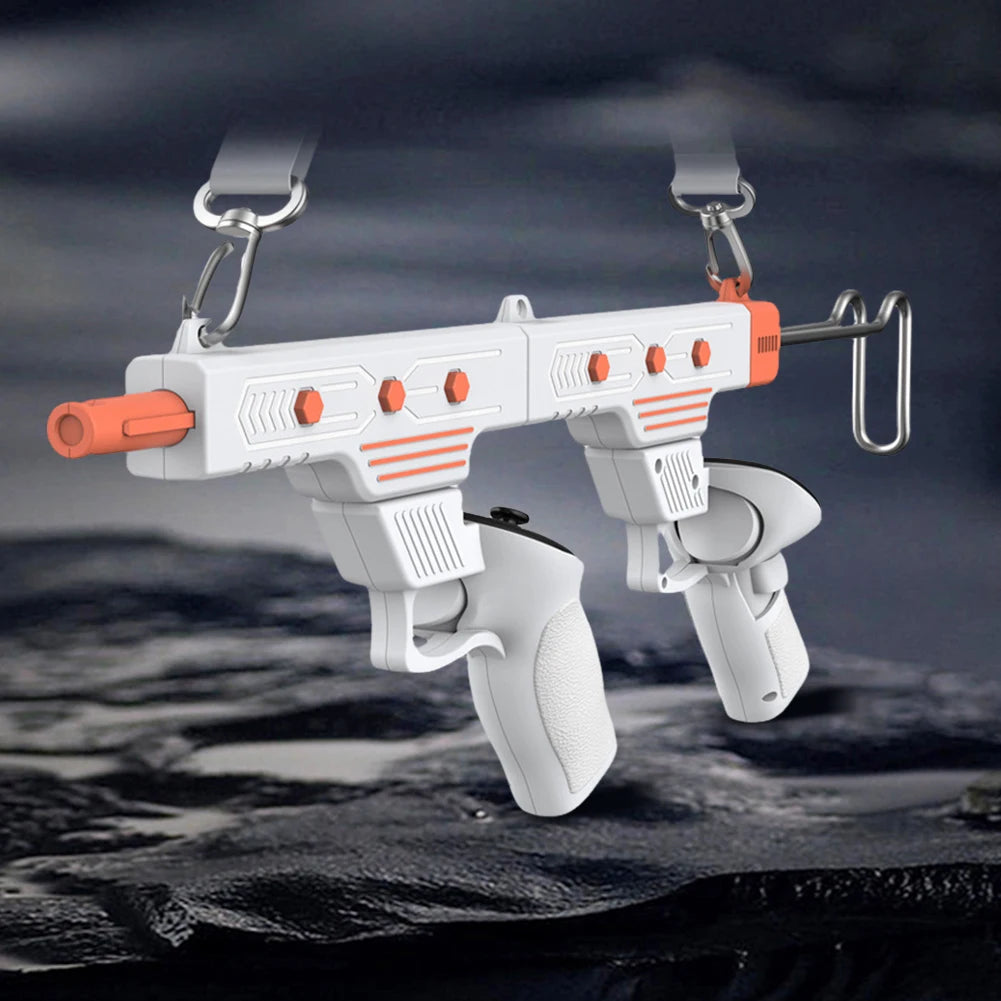 VR Rifle Adapter &amp; Controller Stock for Meta Quest – Shooting Games