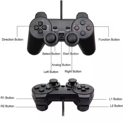 USB wired gamepad controller for PC laptop Windows compatible