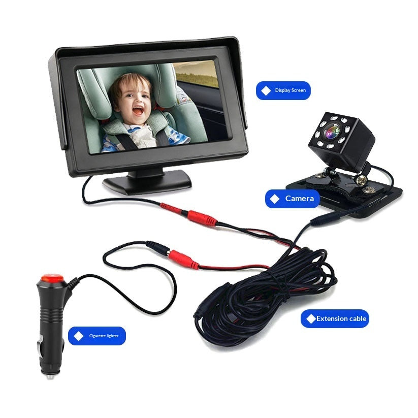 In-Car HD Baby Monitor – Rear Seat Safety Camera