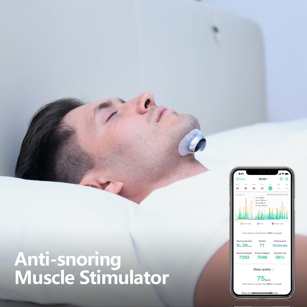 Smart Anti Snoring Device – Electronic Muscle Stimulator