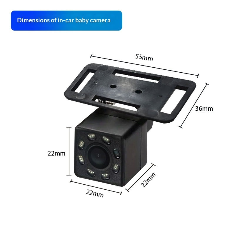 In-Car HD Baby Monitor – Rear Seat Safety Camera